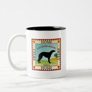 Borzoi Tweekleurige Koffiemok