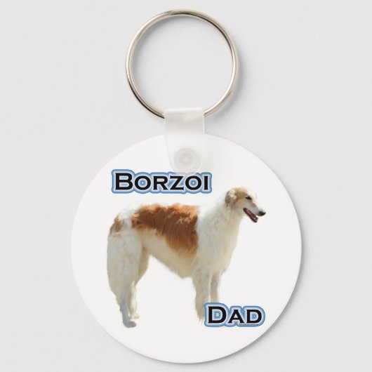 Borzoi Vader 4 - Sleutelhanger (Voorkant)