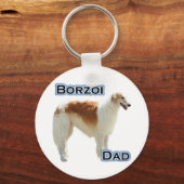 Borzoi Vader 4 - Sleutelhanger (Voorkant)