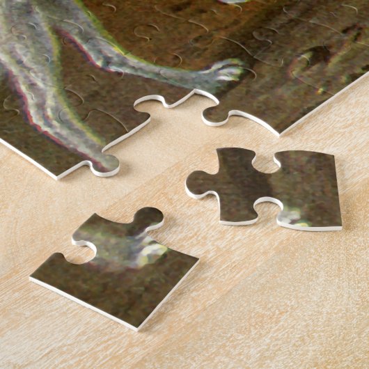 Borzoi-Waterverf Legpuzzel (Zijkant)