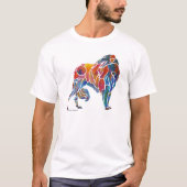 Borzoi Whimsical T-shirt (Voorkant)