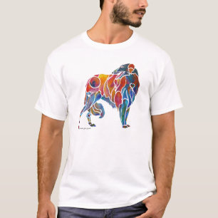 Borzoi Whimsical T-shirt