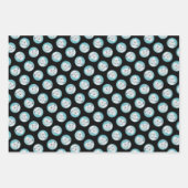 Borzoi White Schilderij Russische Wolfshond Dog Ar Inpakpapier Vel (Voorkant 3)