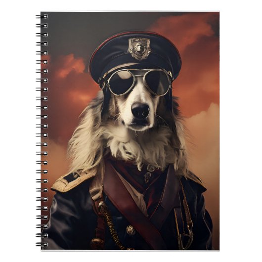 Borzoi WWI  Aviator Notitieboek (Voorkant)