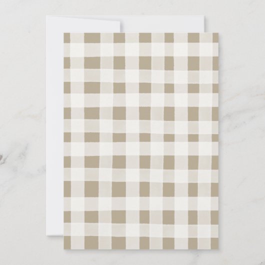 Bos Arctische Dieren Winter Onederland Verjaardag Kaart (Achterkant)