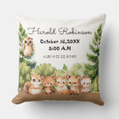 Bos Baby Cadeau Kussen (Voorkant)