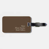 Bos Bagagelabel (Achterkant horizontaal)