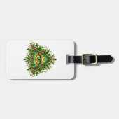 Bos Baldakijn All-Seeing Eye Bagage Label (Voorkant horizontaal)