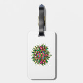 Bos Baldakijn All-Seeing Eye Bagage Label (Achterkant verticaal)