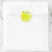 Bos Bananen Ronde Sticker (Tas)