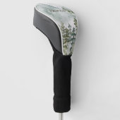 Bos Berg Waterverf Landschap Golfheadcover (Schuin)