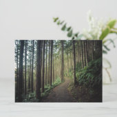 Bos | Bergen van Wakayama Japan Bedankkaart (Staand voorkant)