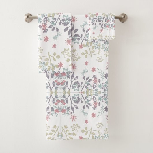Bos Bloem Bad Handdoek Set (Insitu)