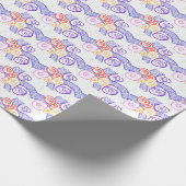 Bos bloemen cadeaupapier (Hoek)