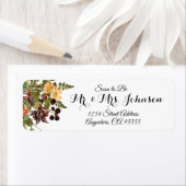 Bos Bloemen Kleine Adresetiketten Etiket (Insitu)