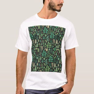 bos bloemennaadloos ontwerp t-shirt