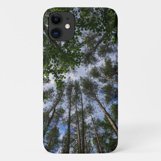 Bos Bomen Lucht Wit-Rusland Natuur iPhone 11 Hoesj Case-Mate iPhone Case (Achterkant)