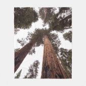 bos, boom fleece deken (Voorkant)