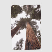 bos, boom golfhanddoek (Voorkant)