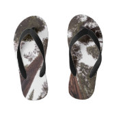 bos, boom kinder teenslippers (Voetbed)