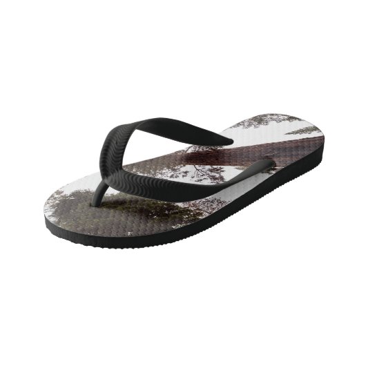 bos, boom kinder teenslippers (Schuin)