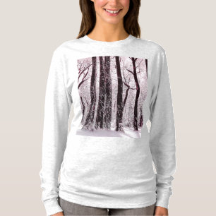 BOS BOS BESCHNEI DE WINTERLANDSCHAP T-SHIRT