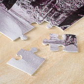 BOS BOS BESCHNEIEMDE WINTERLANDSCHAP LEGPUZZEL (Zijkant)