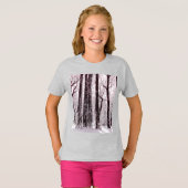 BOS BOS BESCHNEIWD WINTERLANDSCHAP T-Shirt (Voorkant volledig)