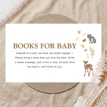 Bos bos boho baby shower boeken voor baby