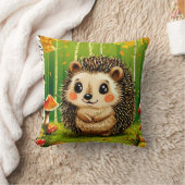 🦔 Bos bos decor cadeau voor natuur liefhebbers 🌿 Kussen (Deken)