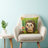 🦔 Bos bos decor cadeau voor natuur liefhebbers 🌿 Kussen (Stoel)