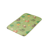 Bos bosdier patroon kinderkamer decor badmat (Gekanteld)
