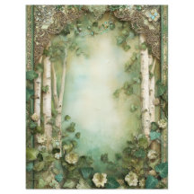 Bos Bosgrond Junk Journal Scrapbook Papier