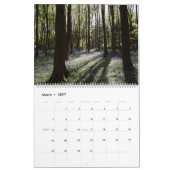 Bos Bossen Landschap Vier seizoenen Kalender (Mar 2027)