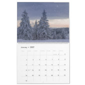 Bos Bossen Landschap Vier seizoenen Kalender (Jan 2027)