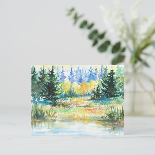 Bos Briefkaart (Staand voorkant)