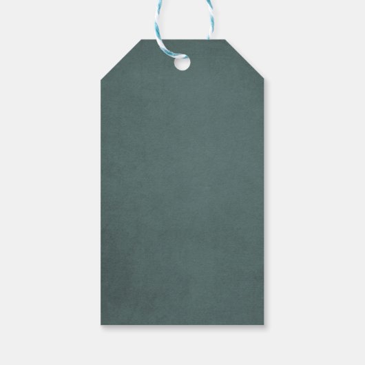 Bos bruiloft gunst cadeau Labels dennenboom avontu Cadeaulabel (Achterkant)