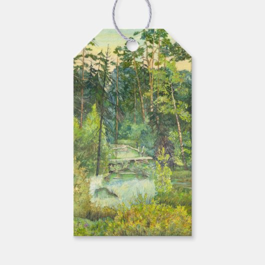 Bos Cadeaulabel (Voorkant)