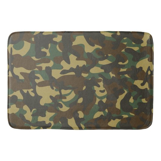 Bos camouflage  badmat (Voorkant)
