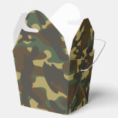 Bos camouflage bedankdoosjes (Geopend)