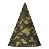 Bos camouflage  feesthoedjes (Links)