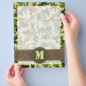 Bos camouflage flyer (Hand)