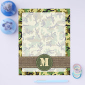 Bos camouflage flyer (Enkel)