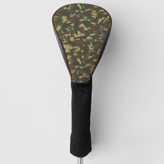 Bos camouflage golfheadcover (Voorkant)