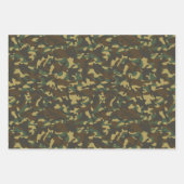 Bos camouflage inpakpapier vel (Voorkant 3)