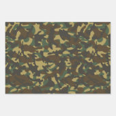 Bos camouflage inpakpapier vel (Voorkant 2)