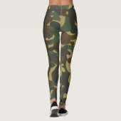 Bos camouflage leggings (Achterkant)