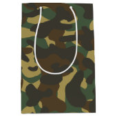 Bos camouflage medium cadeauzakje (Voorkant)
