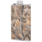 Bos camouflage met Houtsnip Heupfles (Links)