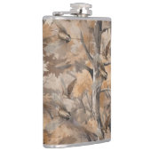Bos camouflage met Houtsnip Heupfles (Rechts)